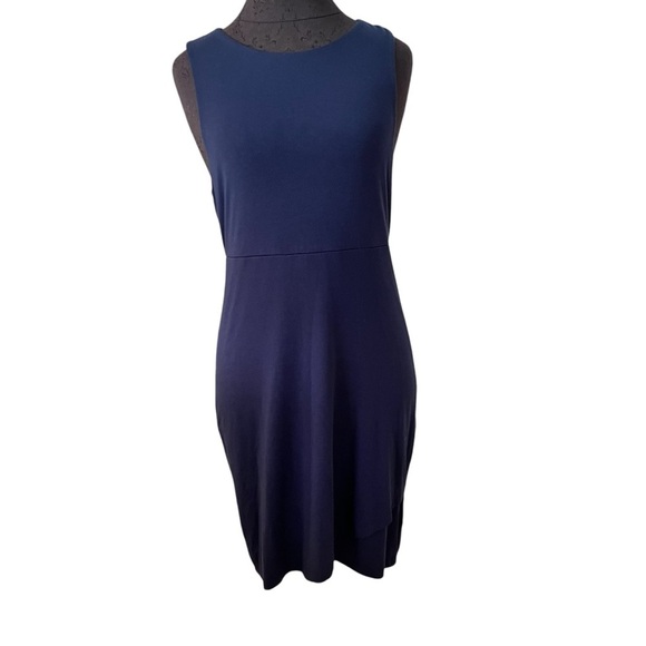 NWT Athleta Navy Blue La Palma Dress, On Fire SIZE M #210924 N0324 - Picture 11 of 12